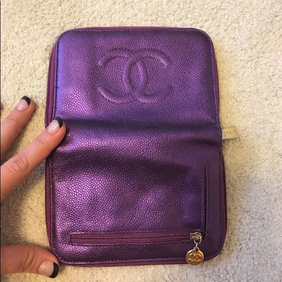 🤍Donated2OurGirl🙏🏼🤍Chanel purple organizer - Picture 4 of 16